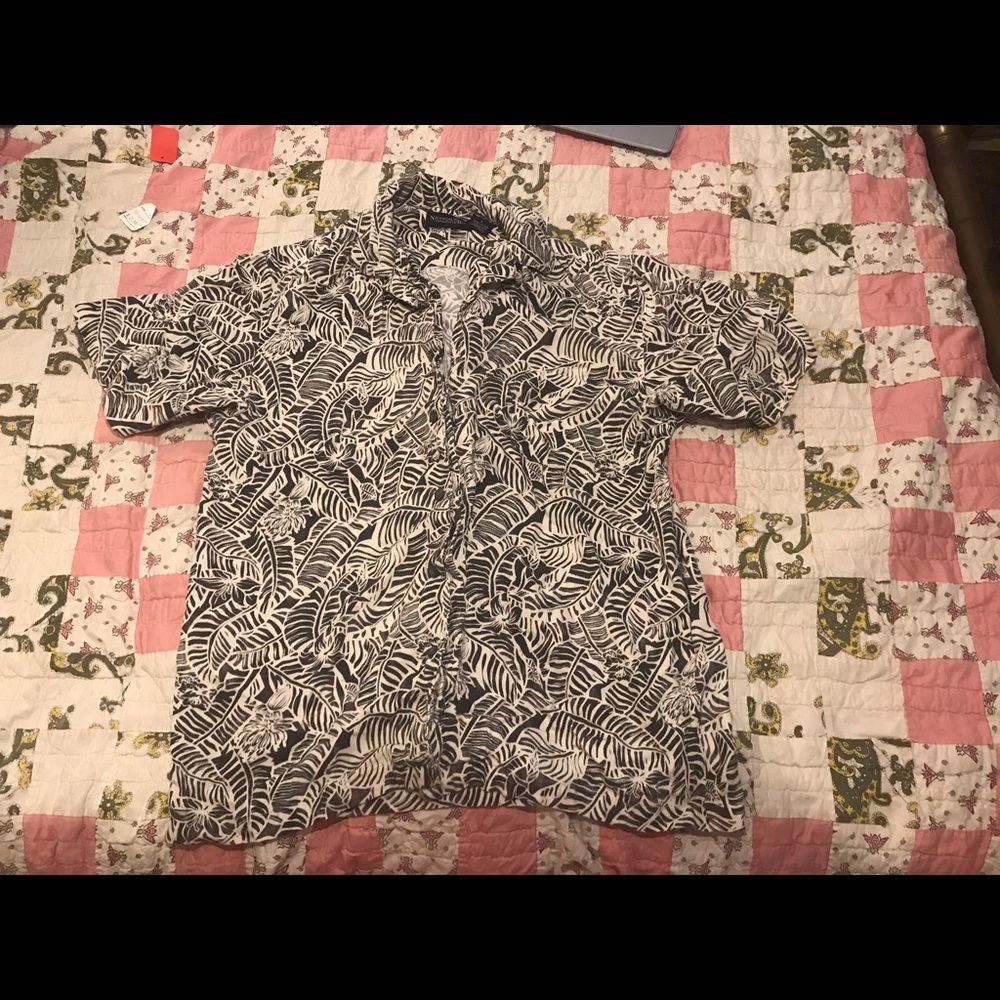Newport Blue Island Brand Button up shirt